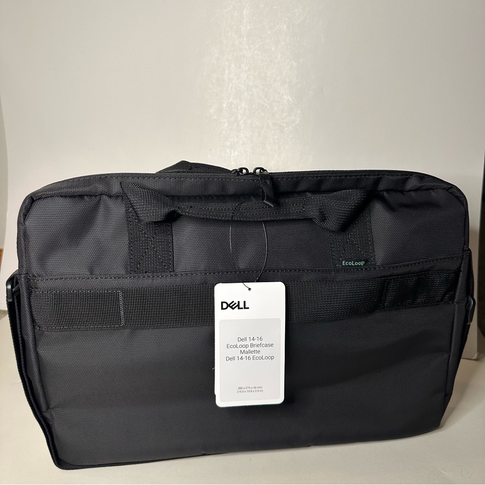 Dell EcoLoop Black Essential Briefcase 14-16 Laptop/Notebook Bag/Case CC3624 NEW